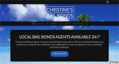 Desktop Screenshot of christinesbail.com